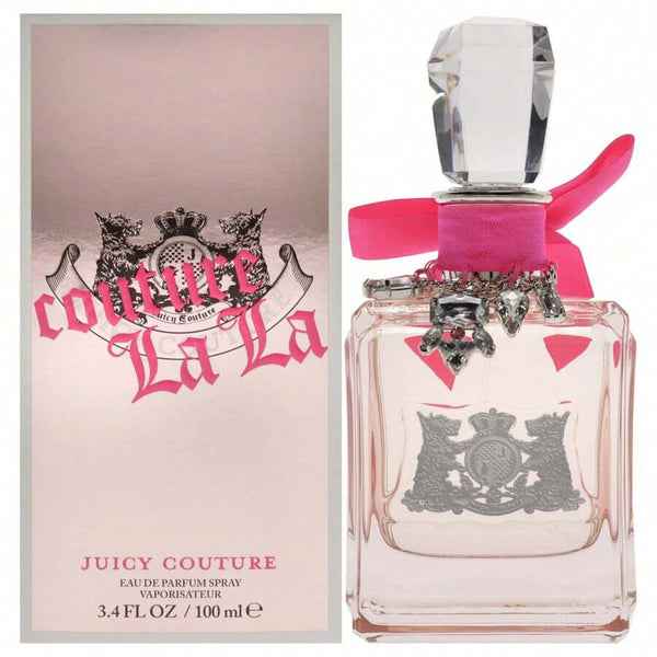 Juicy Couture La La 3.4 oz Eau de Parfum spray bottle