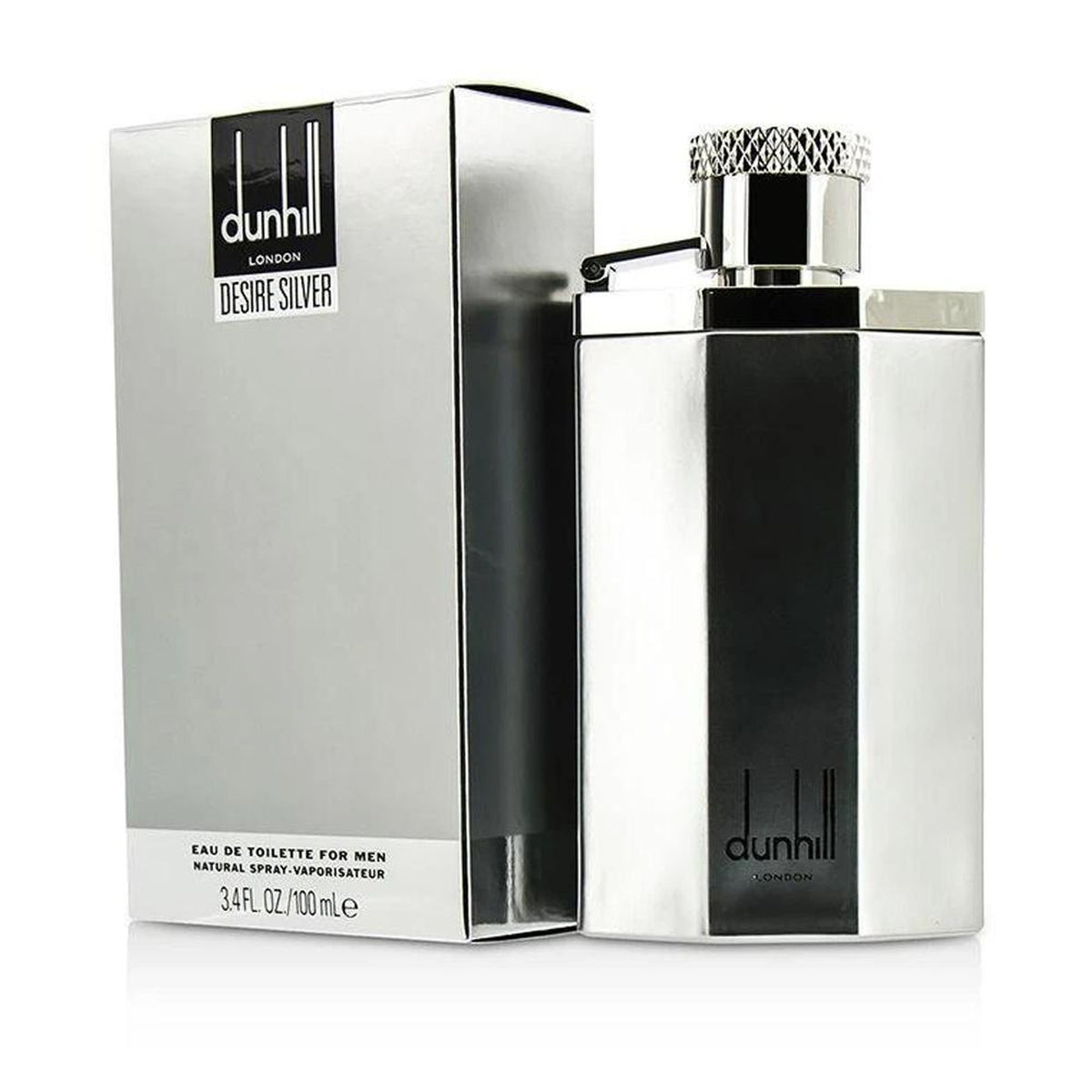 Dunhill Desire Silver 3.4 oz Eau de Toilette Spray for men bottle