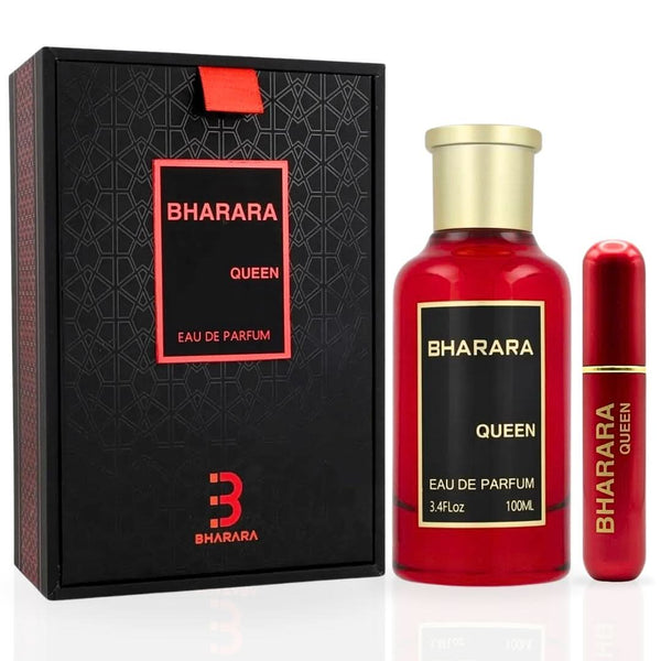 Bharara Queen 3.4 oz Eau de Parfum spray bottle and box