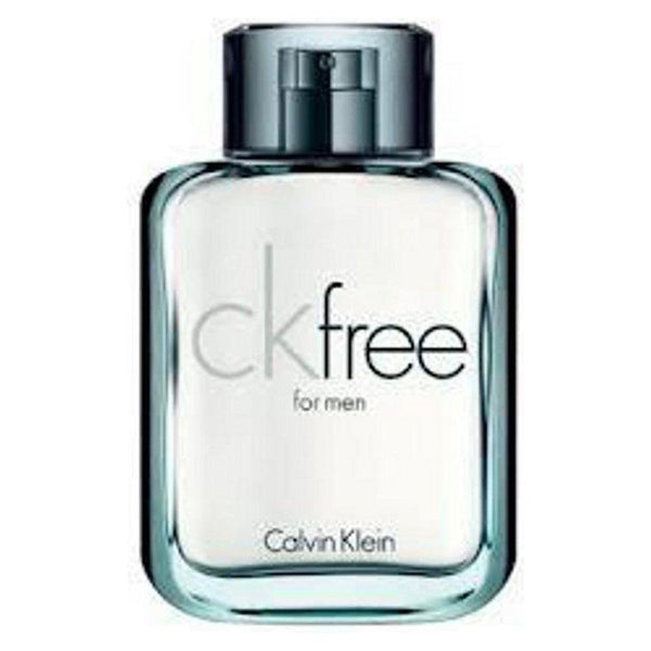 CK Free 3.4 oz EDT Spray by Calvin Klein men's fragrance bottle