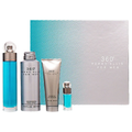PERRY ELLIS 360 4PC(3.4OZ EDT+6.7DEO+3OZSG+0.25OZ MINI) - Set