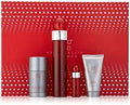 PERRY ELLIS 360 RED 4PC(3.4OZ EDP + 4.0 B.MIST + 3.4SG + MINI) - Set