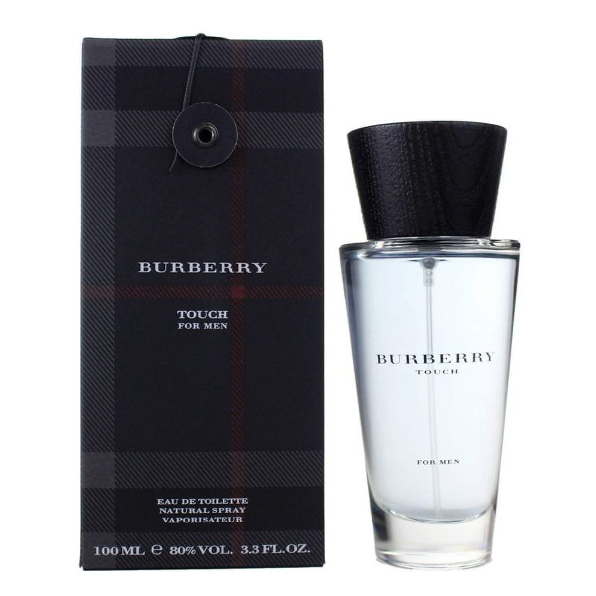 Burberry Touch 3.4 oz EDT Spray fragrance bottle for men