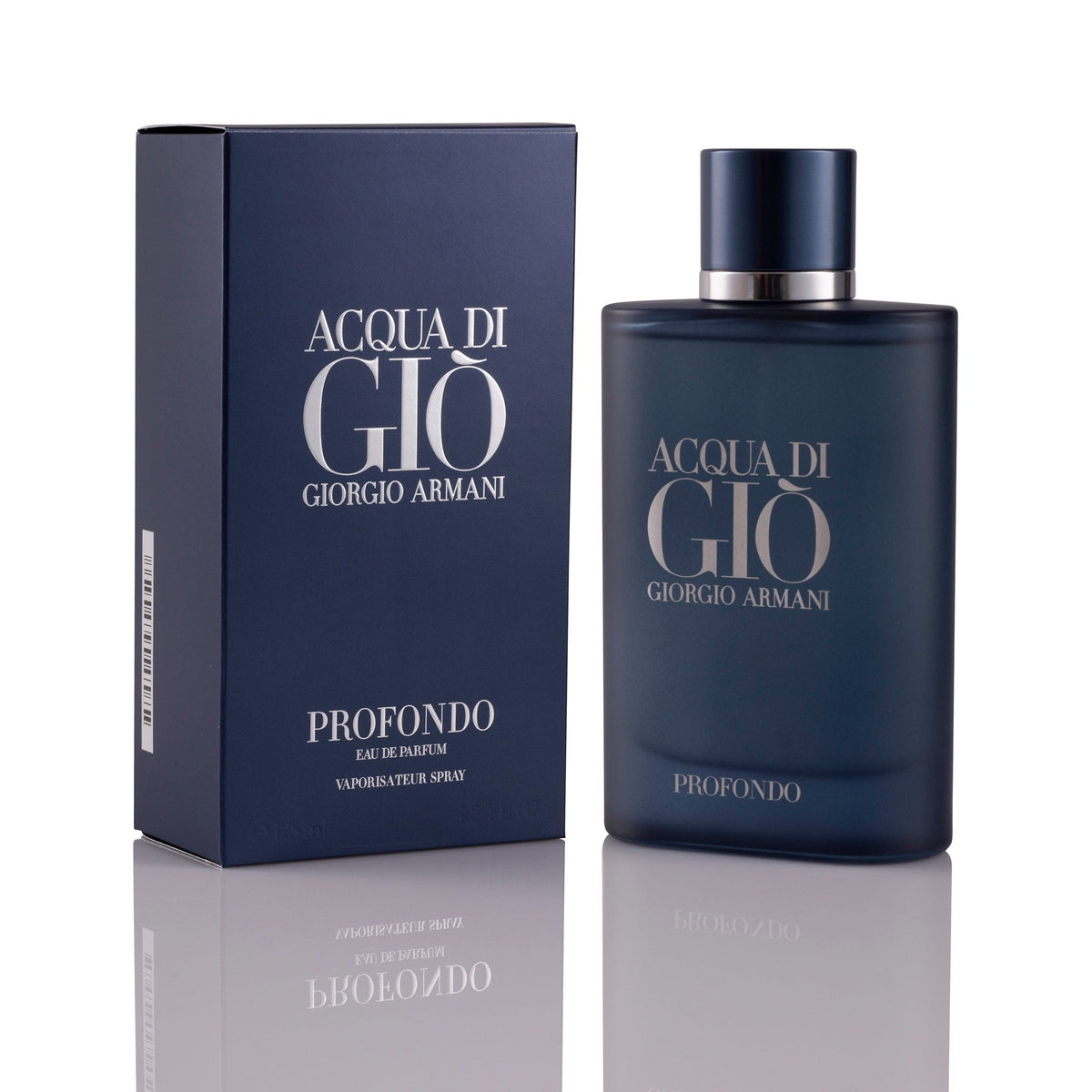 Armani Acqua di Gio Profondo 4.2 oz Eau de Parfum spray bottle