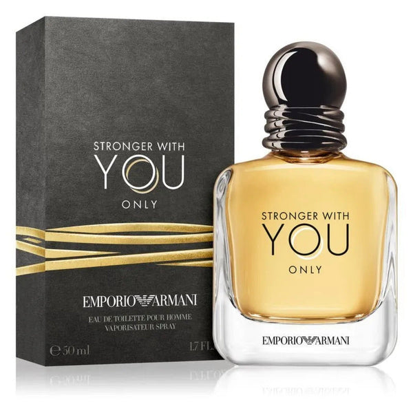 Armani Stronger With You Only 3.4 oz Eau de Toilette spray bottle