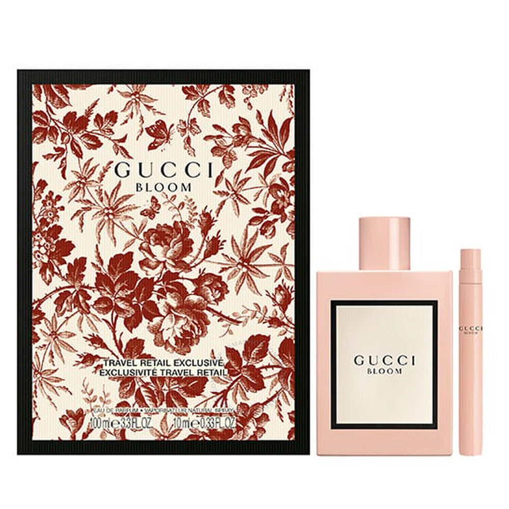 GUCCI BLOOM 2PC. (3.4OZ EDP + 7.4ML MINI SPY) - Set