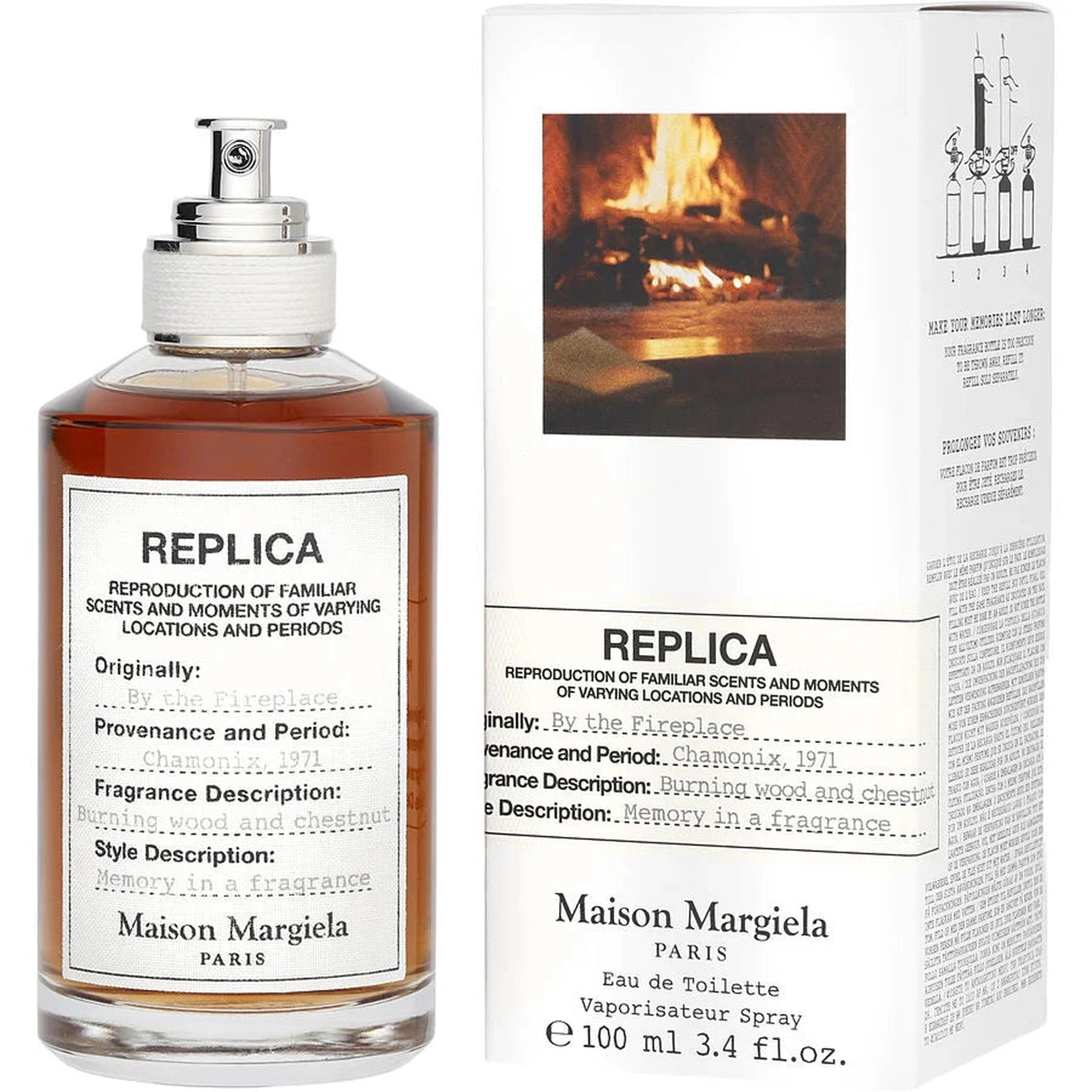 Maison Margiela REPLICA By the Fireplace 0.33 oz EDT Spray bottle