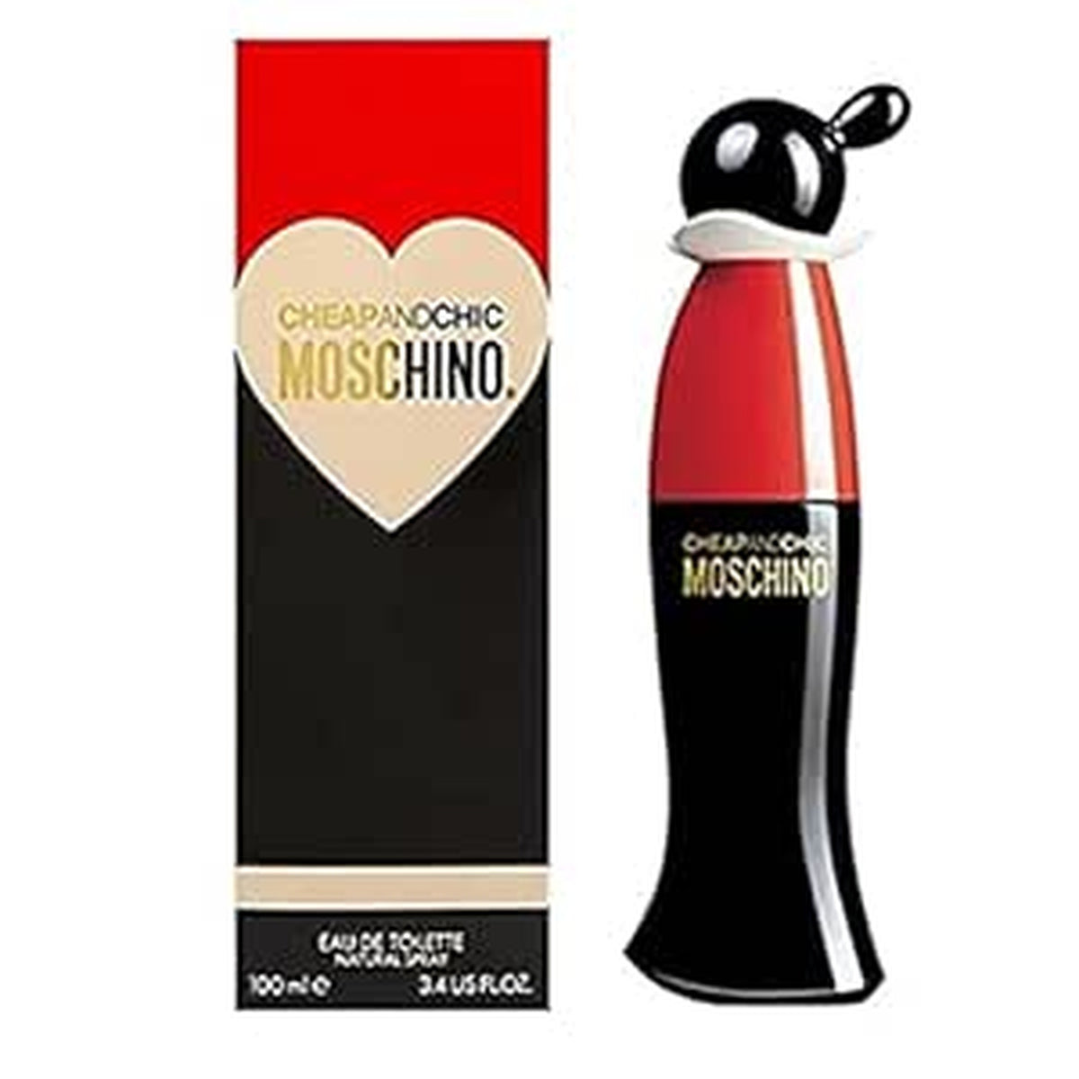 Moschino Cheap and Chic 3.4 oz Eau de Toilette spray bottle