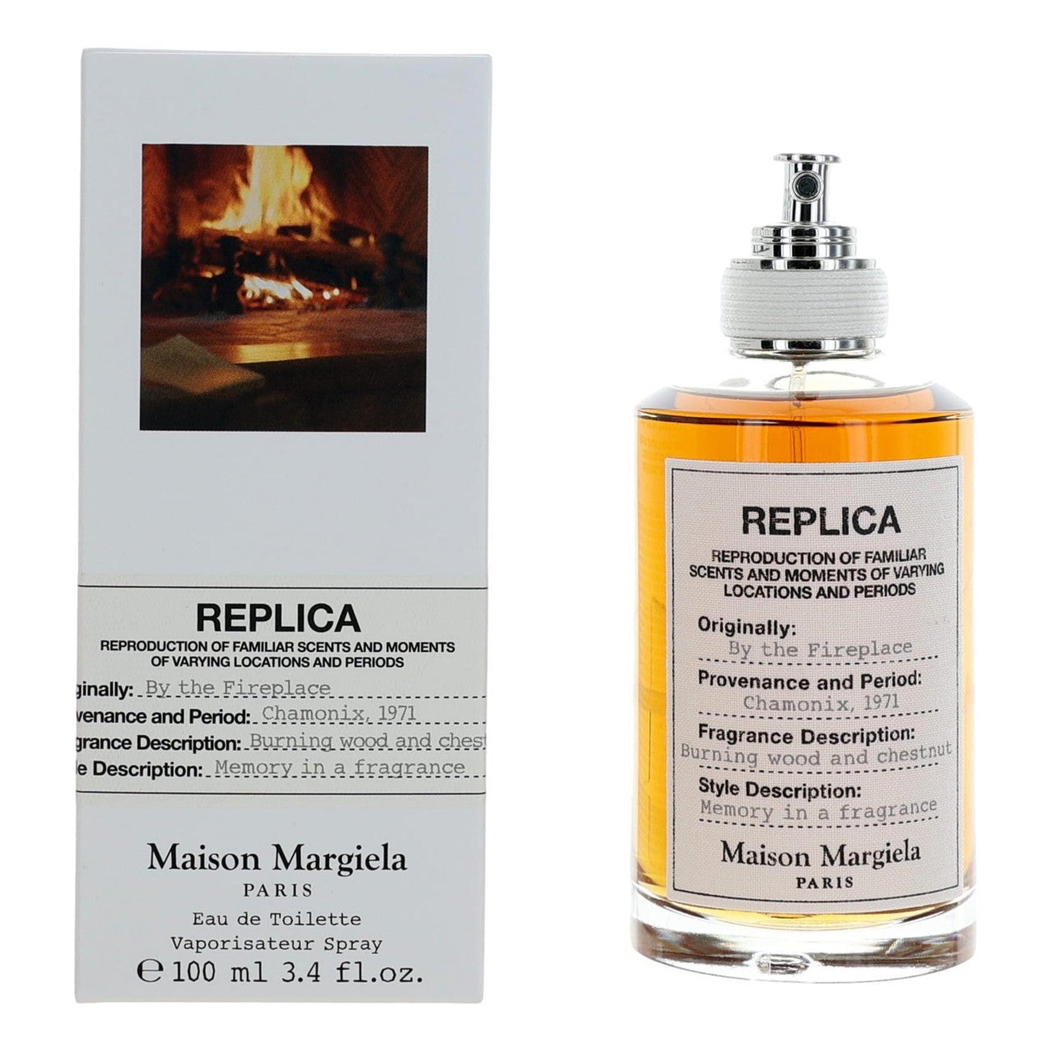 Maison Margiela REPLICA By the Fireplace 3.4 oz EDT Spray bottle