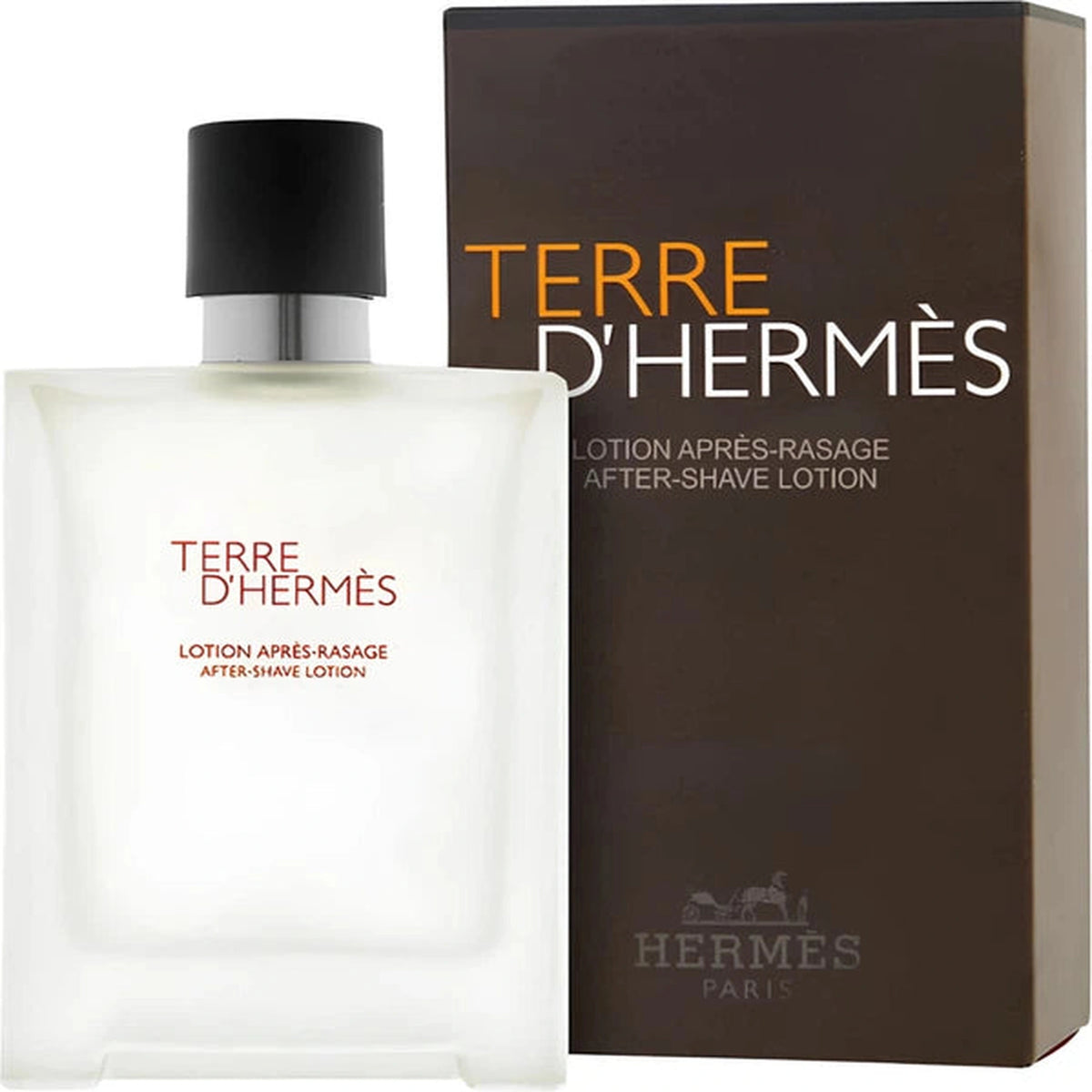 Hermes Terre d'Hermes Aftershave Lotion 3.4 oz bottle