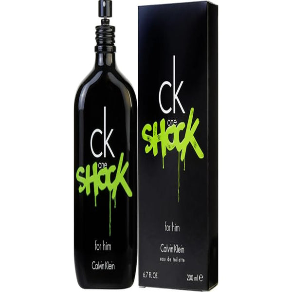 CK One Shock 6.7 oz Eau de Toilette Spray by Calvin Klein bottle