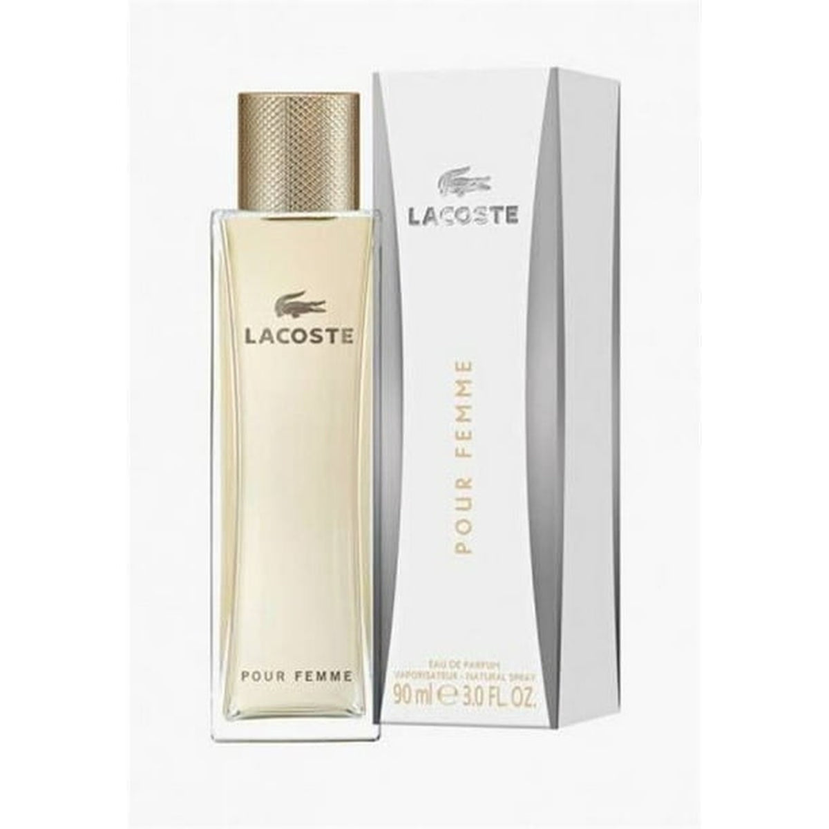 Lacoste Pour Femme 3.0 oz Eau de Parfum Spray bottle
