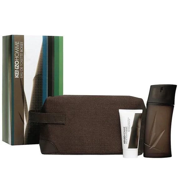 Kenzo Boisee -3pcs (3.4oz Eau de Toilette + 1oz Shower Gel + Pouch ) - Set