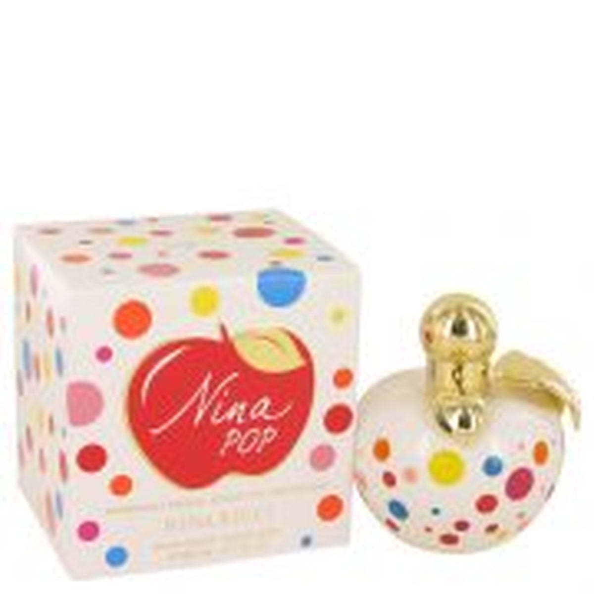 Nina Ricci Nina Pop 10th Birthday Edition 2.7 oz eau de toilette spray colorful apple bottle