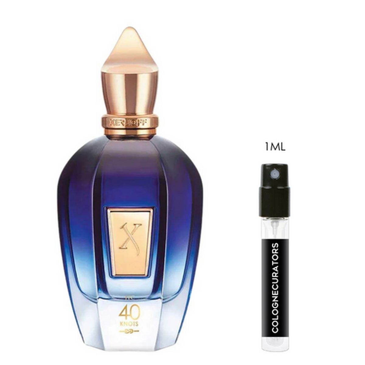 Xerjoff 40 Knots 1.7 oz Eau de Parfum spray bottle