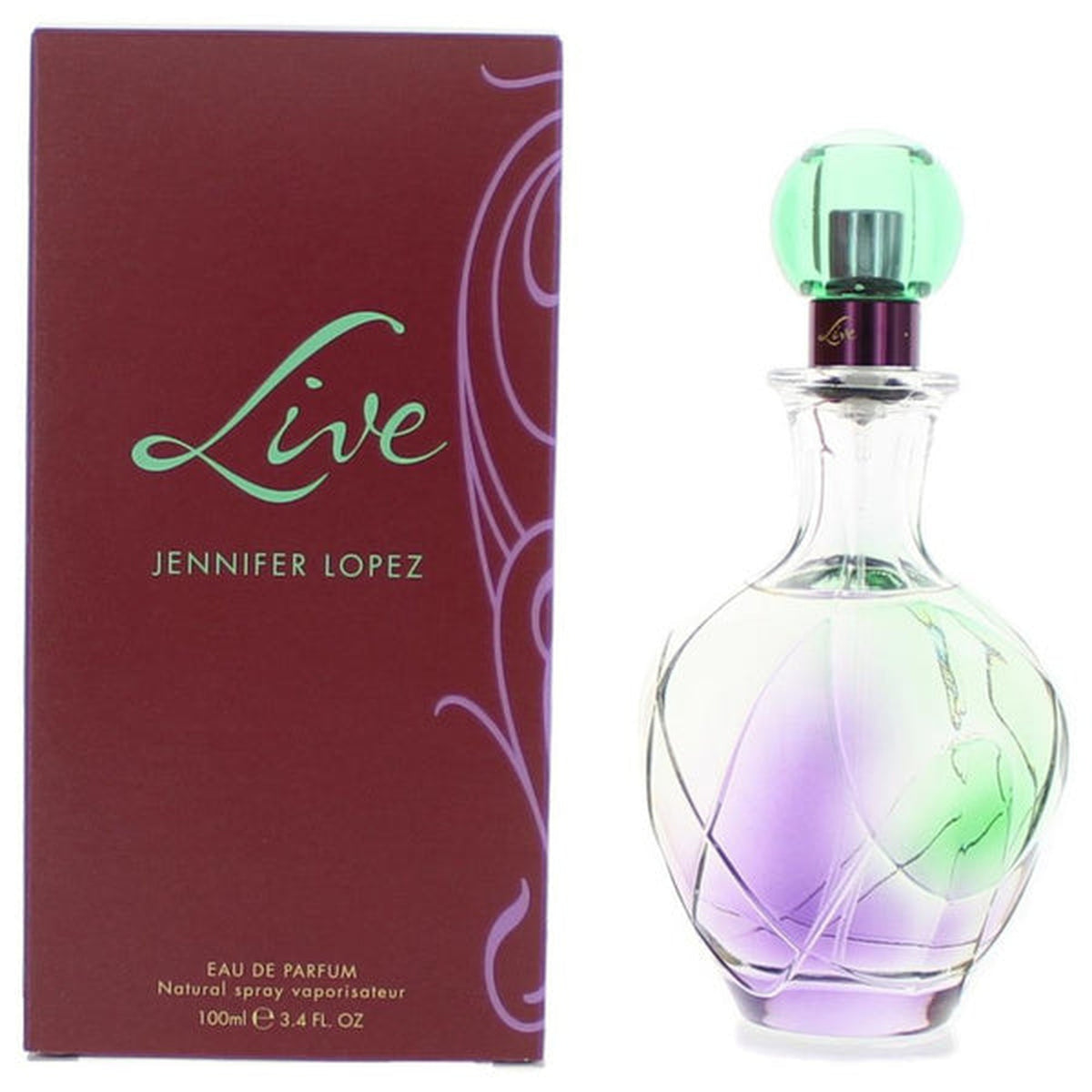 J-LO Live Luxe 3.4 oz Eau de Parfum Spray bottle