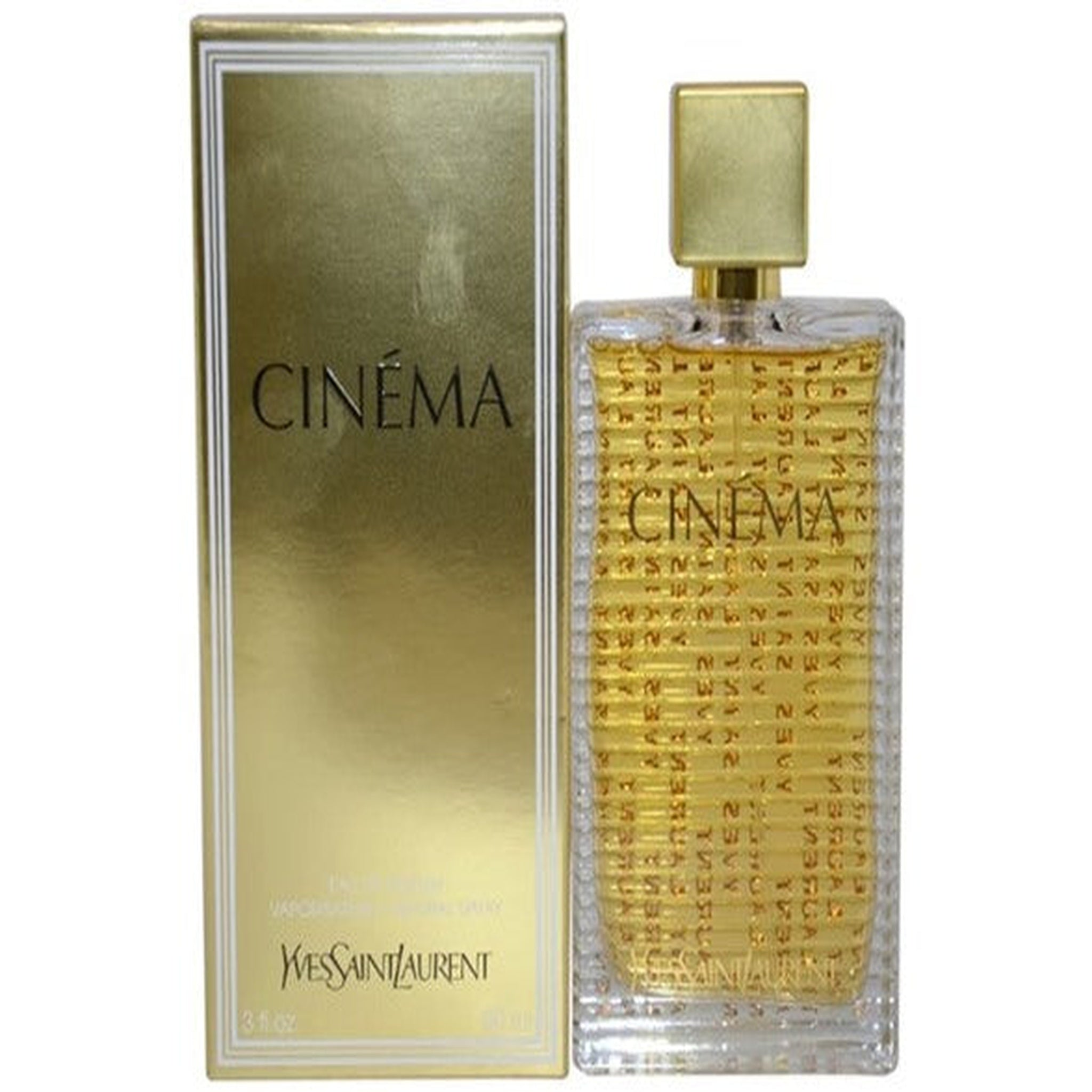 YSL Cinema 2.8 oz Eau de Parfum spray bottle