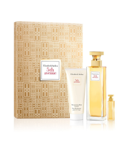 E. ARDEN 5TH AVE 3PC (4.2OZ EDP+3.4BL+3.4BW) - Set