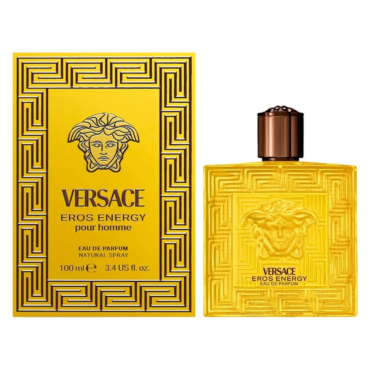 Versace Eros Energy 3.4oz Eau de Parfum w/Cap - Men's Tester