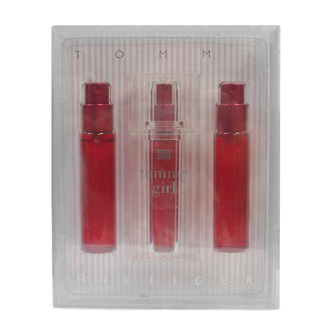 Tommy Girl Mini Set by Tommy Hilfiger crystal bottle with two refills