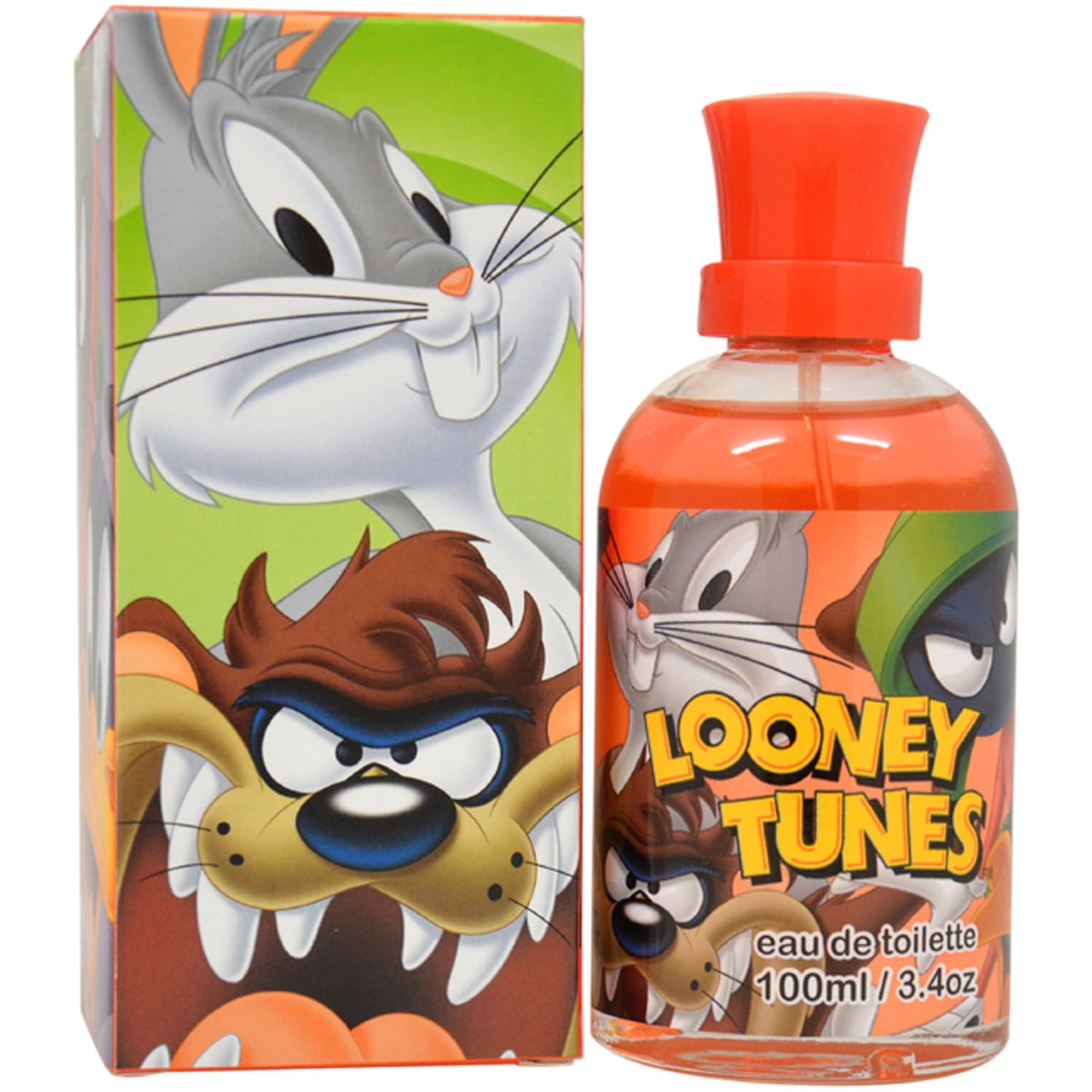 Looney Tunes 2 piece fragrance set with 3.4 oz EDT and 8 oz body wash