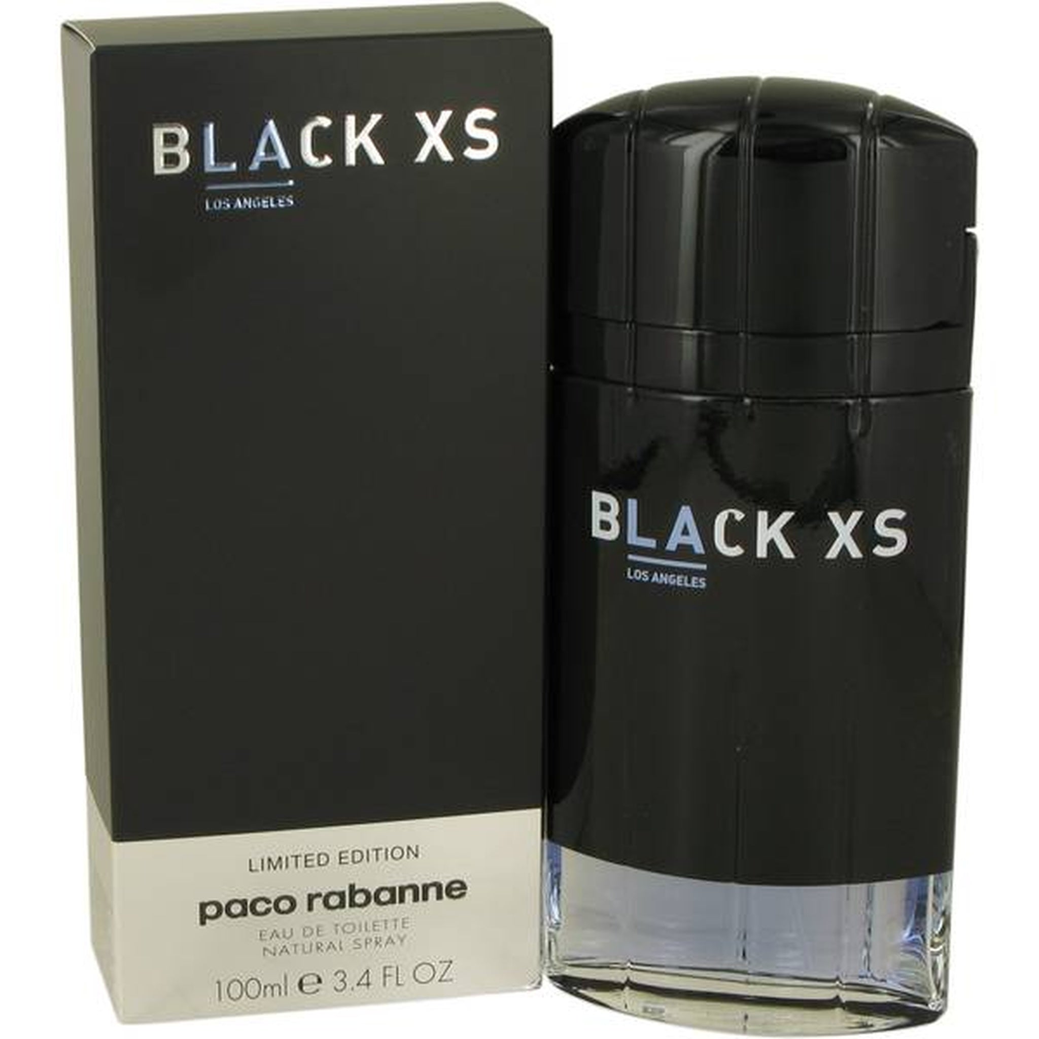Paco Rabanne Black XS Los Angeles Edition 3.4 oz EDT spray bottle