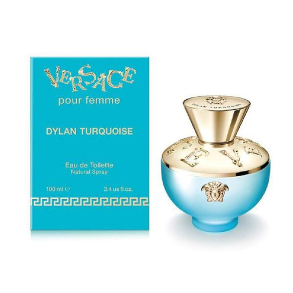 Versace Dylan Turquoise 3.4 oz Eau de Toilette Spray bottle