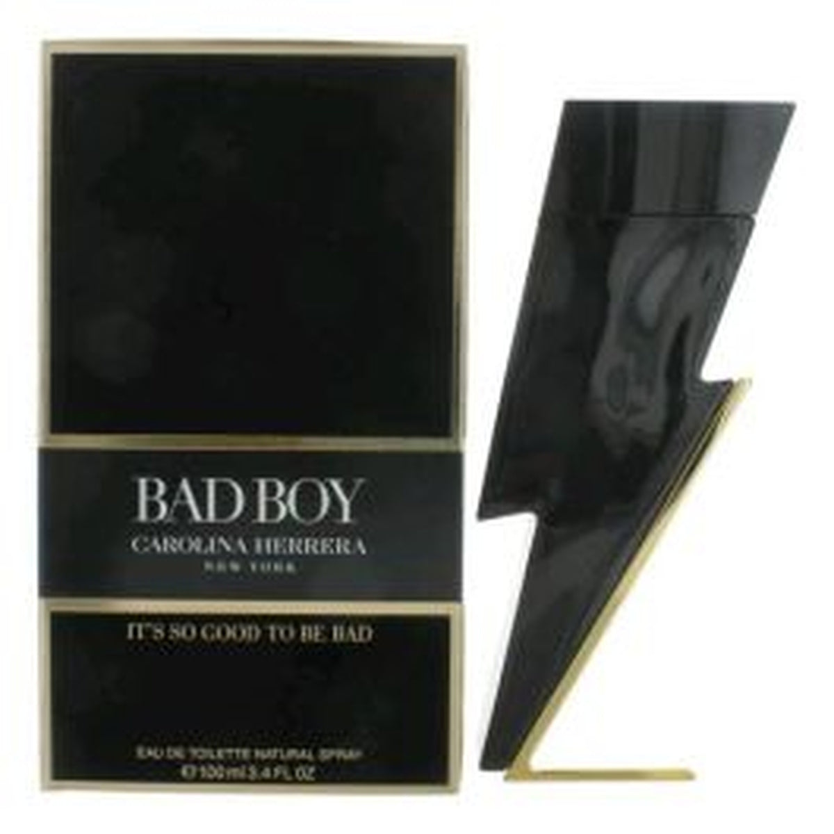 Carolina Herrera Bad Boy Eau de Toilette 3.4 oz spray bottle