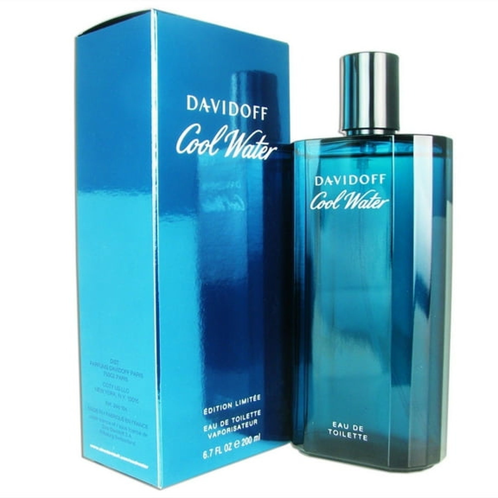 Davidoff Cool Water 6.7 oz Eau de Toilette spray bottle for men