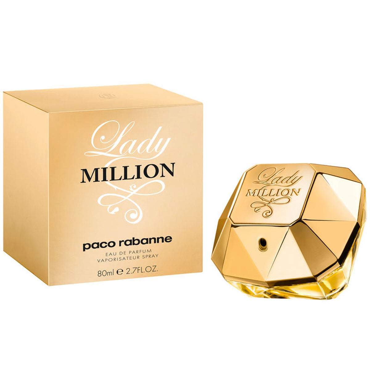 Paco Rabanne Lady Million 2.8 oz Eau de Parfum Spray bottle
