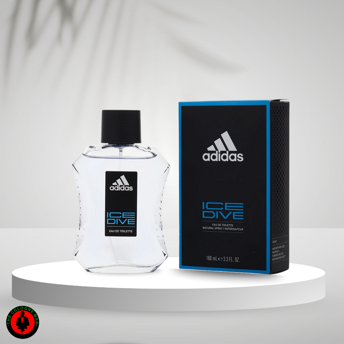 Adidas Ice Dive 3.4 oz EDT Spray bottle for men