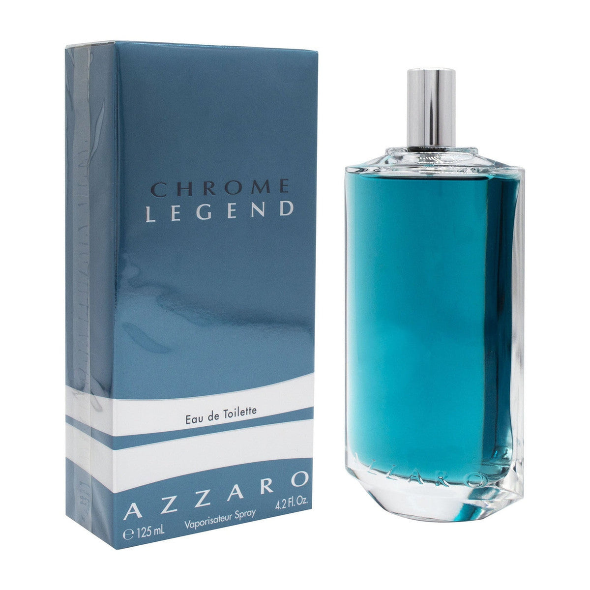Azzaro Chrome Legend 4.2 oz Eau de Toilette spray bottle