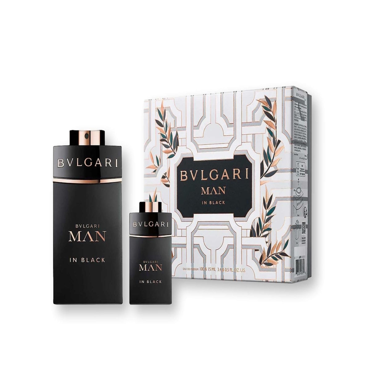 BVLGARI Man In Black 3.4 oz Eau de Parfum spray bottle
