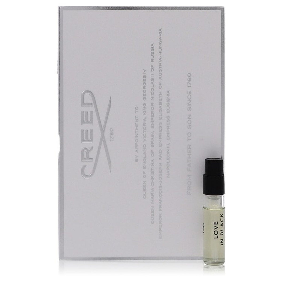 Creed Love in Black 1.7ml fragrance sample vial