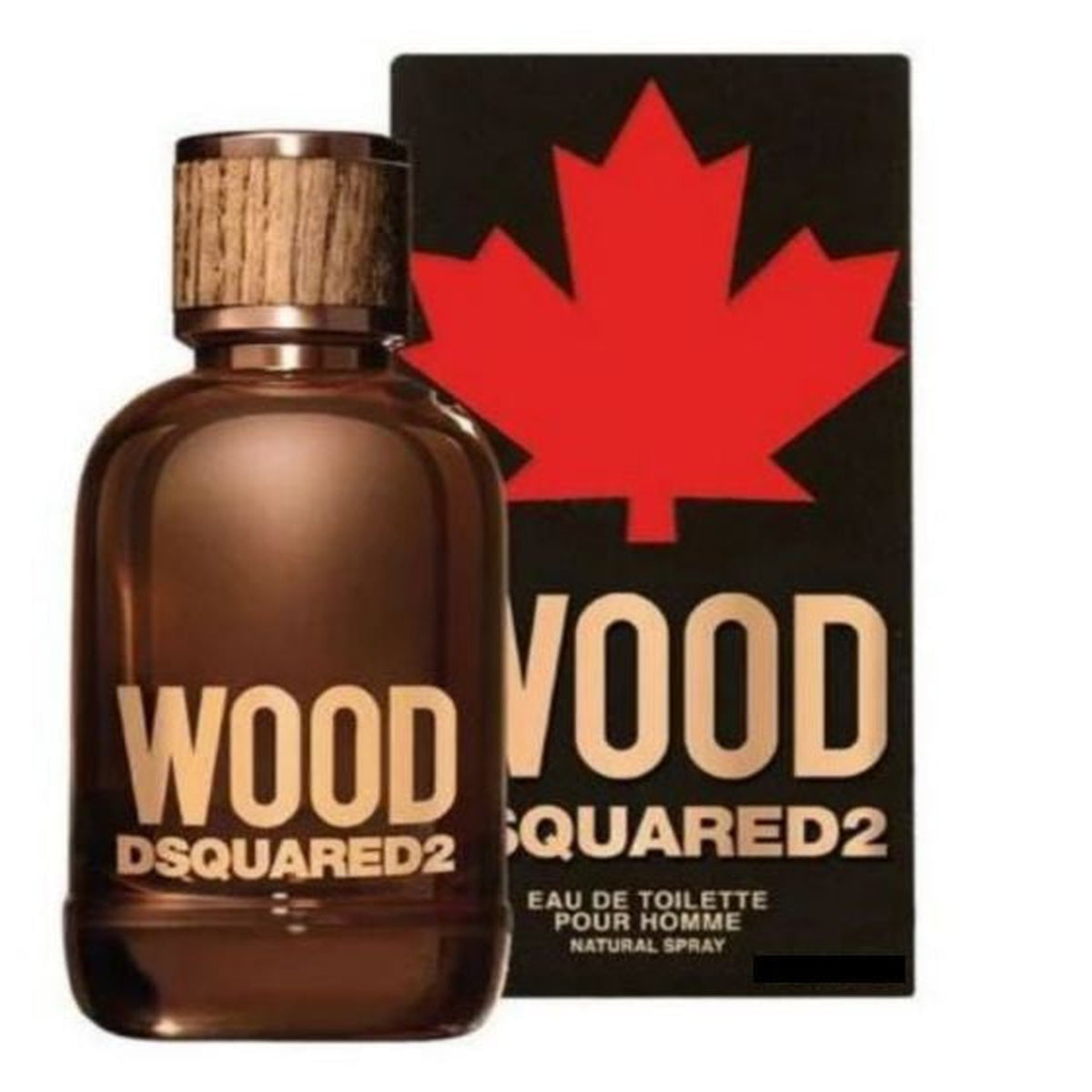 DSQUARED2 Wood Pour Homme 3.4 oz EDT Spray in black box