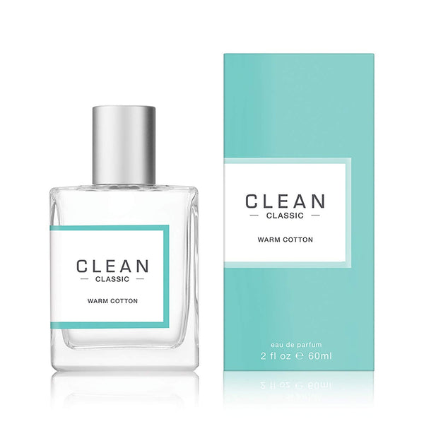 CLEAN Warm Cotton 1.0 oz Eau de Parfum Spray bottle