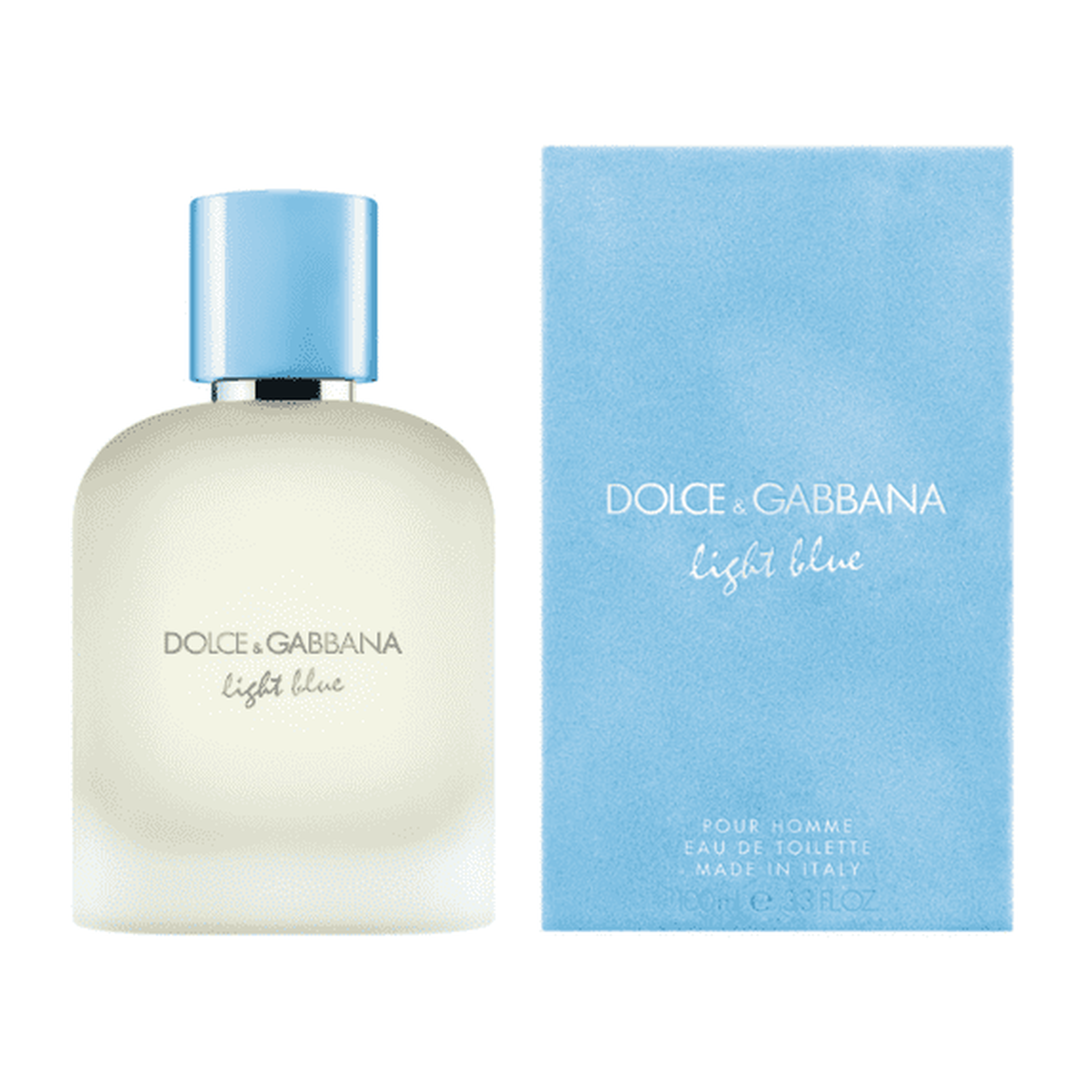 D&G Light Blue 3.4 oz Eau de Parfum Spray bottle