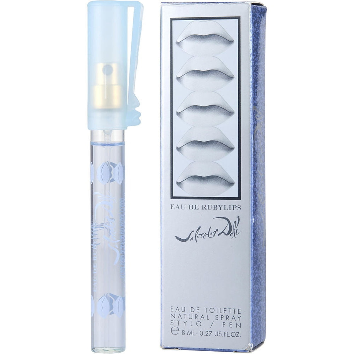 Salvador Dali Ruby Lips 3.4 oz EDT Spray perfume bottle
