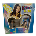 ICARLY CLICK 2PCS fragrance set with 3.3 oz bottle and bath product