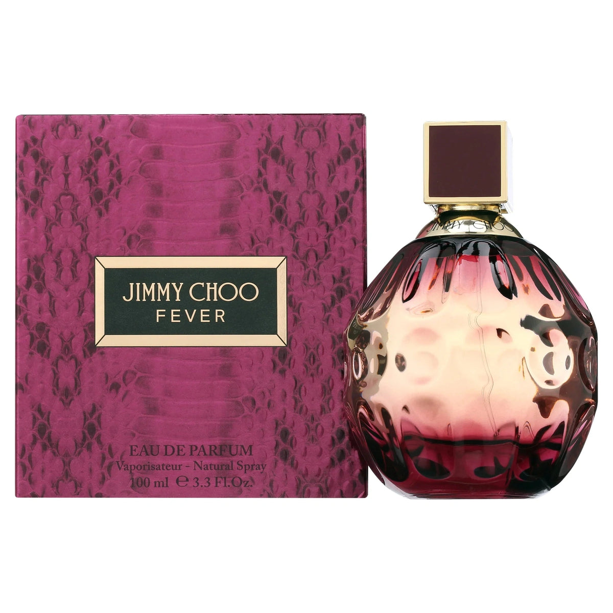 Jimmy Choo Fever 3.4 oz Eau de Parfum Spray bottle