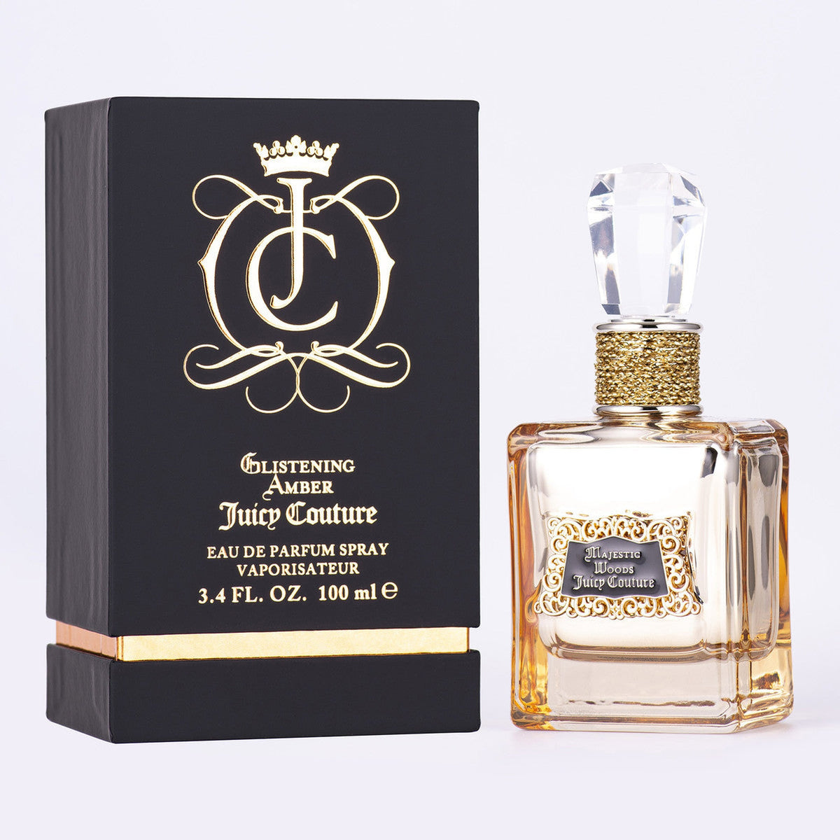 Juicy Couture Glistening Amber 3.4 oz Eau de Parfum Spray bottle