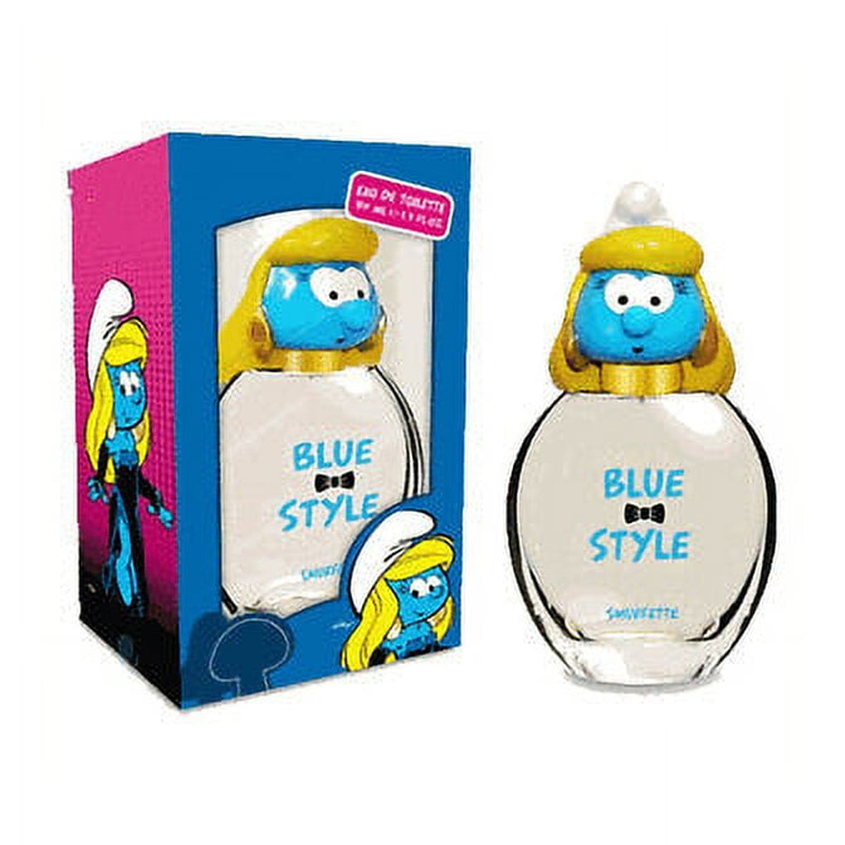 SMURFS 3D SMURFETTE 3-piece fragrance gift set with eau de toilette, shower gel, and key accessory