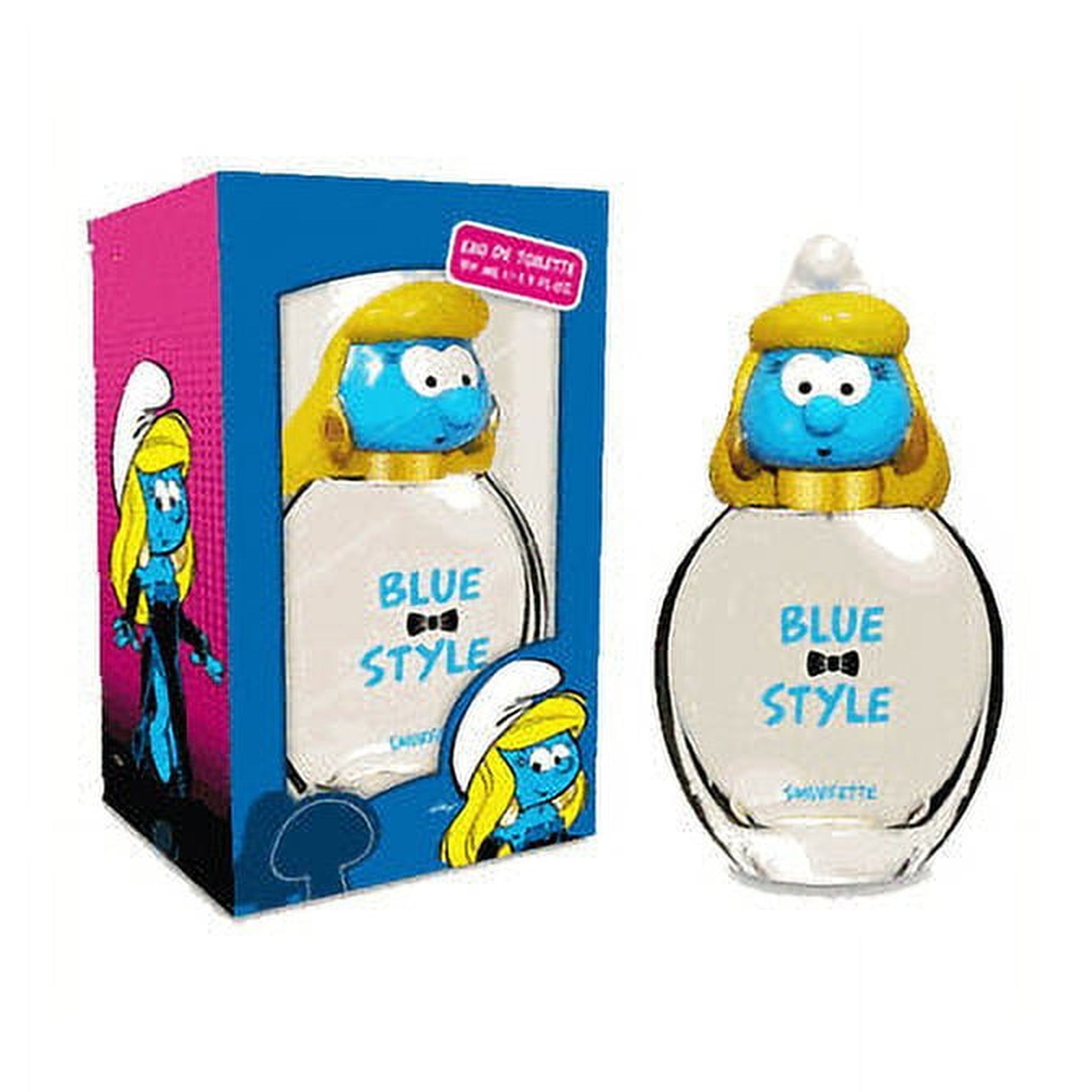 SMURFS 3D SMURFETTE 3-piece fragrance gift set with eau de toilette, shower gel, and key accessory