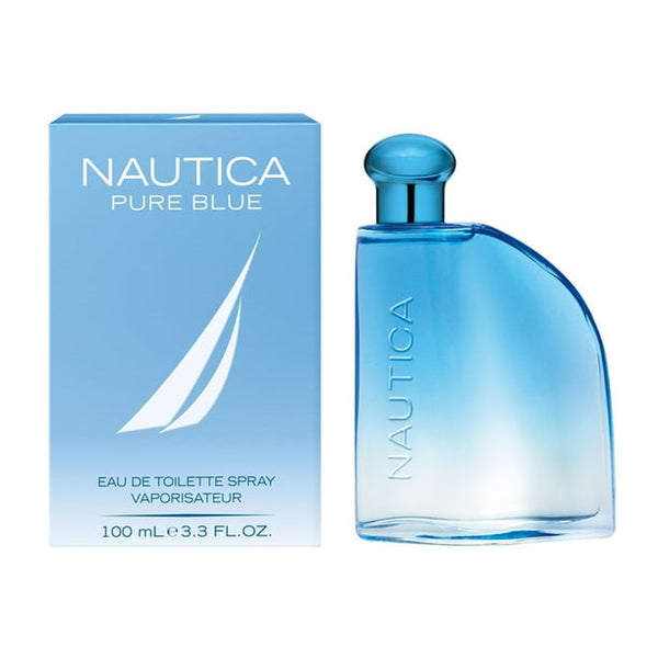 Nautica Pure Blue 3.4 oz Eau de Toilette spray bottle for men