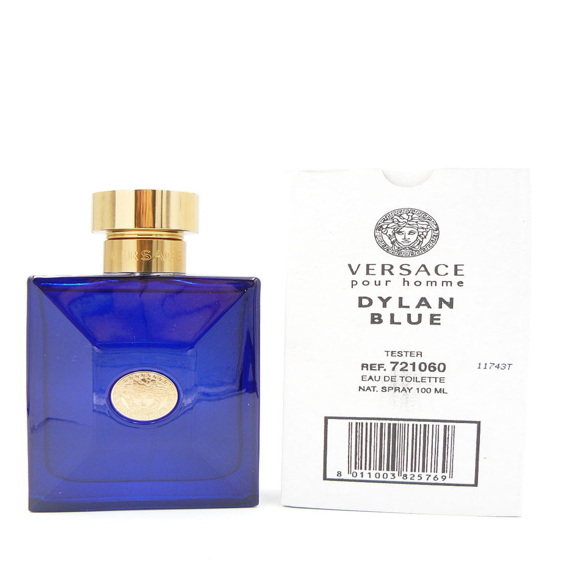 Versace Dylan Blue Pour Homme 3.4 oz EDT Spray men's tester bottle