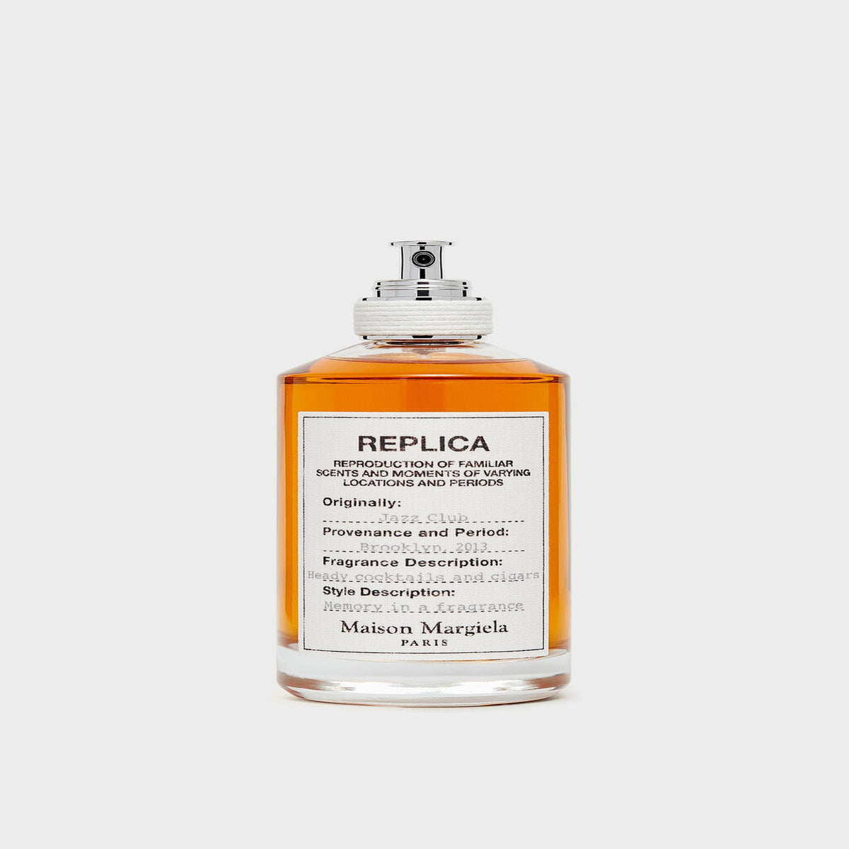 Maison Margiela REPLICA Jazz Club 0.33 oz EDT spray bottle