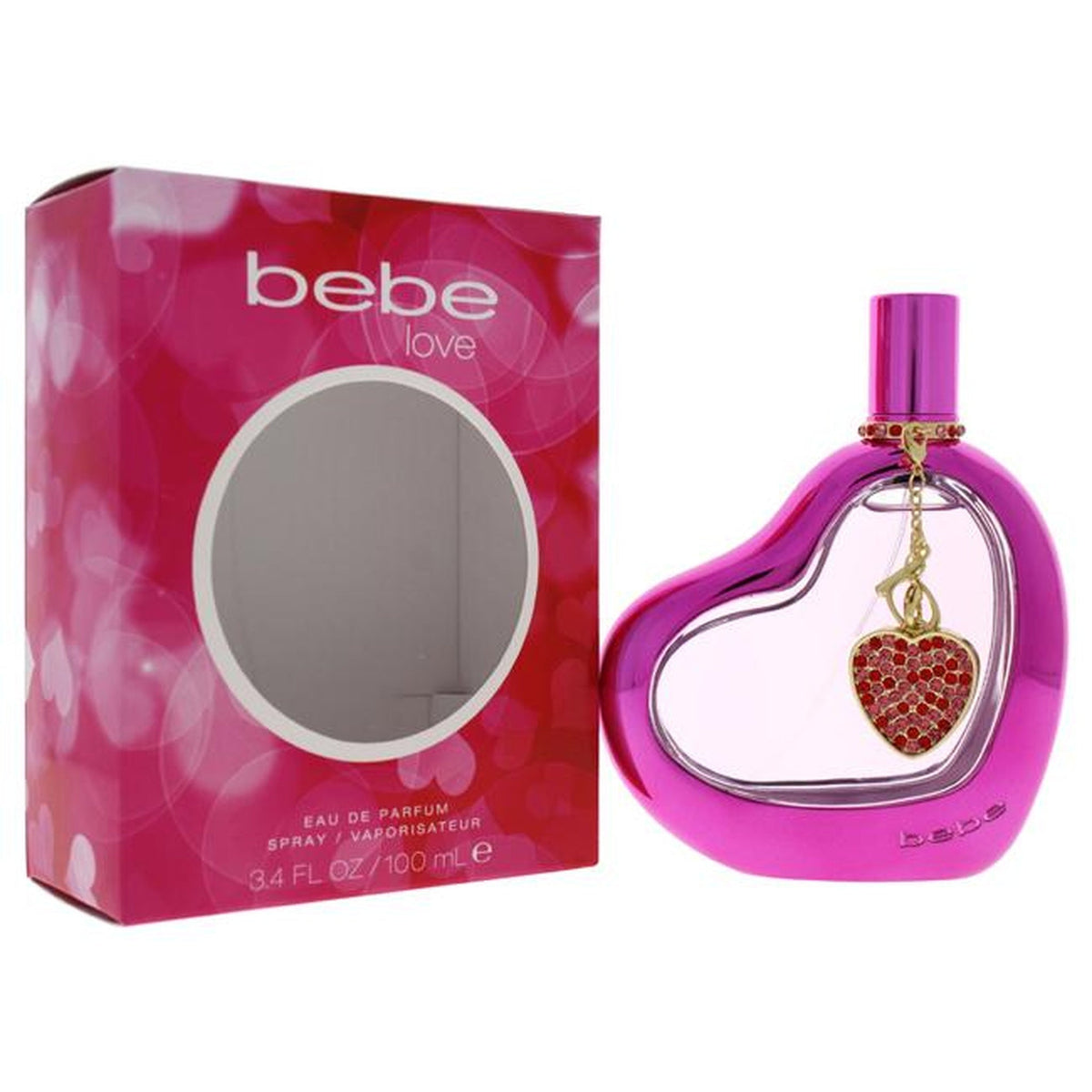 Bebe Love 3.4 oz Eau de Parfum spray bottle