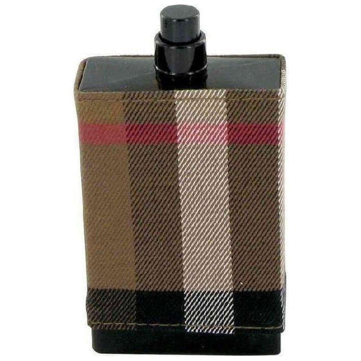Burberry London Fabric 3.4oz EDT Spray bottle with signature Burberry check fabric wrap