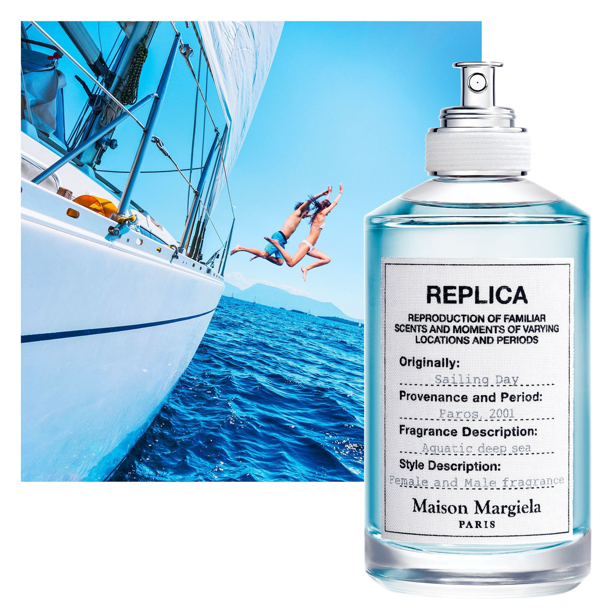 Maison Margiela REPLICA Sailing Day 0.33 oz Eau de Toilette spray bottle
