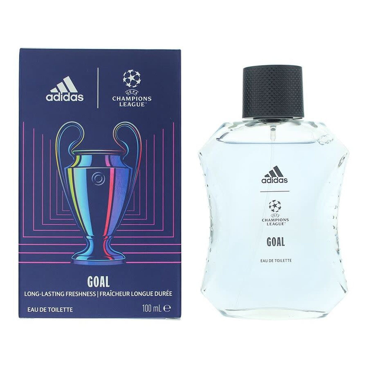 Adidas Champion's League Goal UEFA Edition 3.4 oz EDT spray bottle